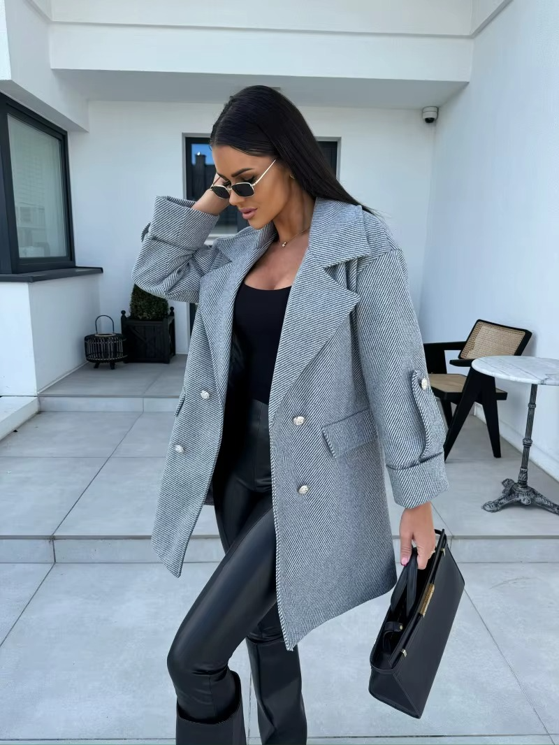 Melvi - Cappotto Donna Chic